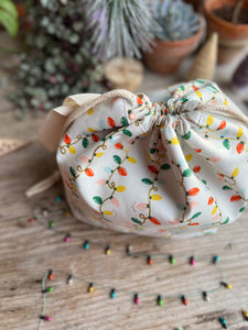 Made to order - Project Bag Style 01 - Fairy Lights