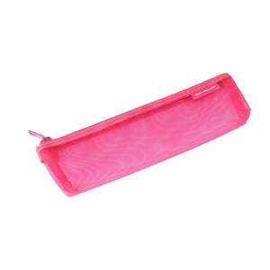 Midori Mesh Mini Pen Pouch | Pink