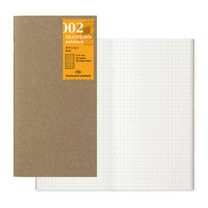 TRAVELER'S Notebook Refill Grid notebook 002